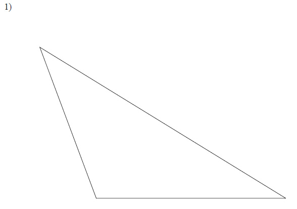 Medians of a triangle constructions Worksheets