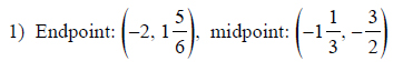 The Midpoint Formula