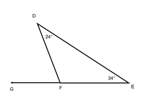 Exterior Angle Theorem Worksheets