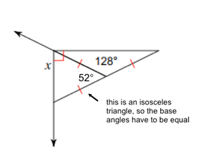 equilateral and isosceles triangles worksheet find x
