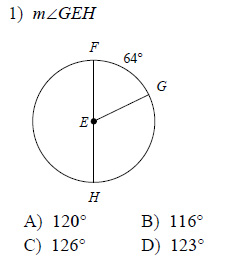 Central Angles Arc Measures Worksheet Answers