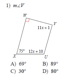 Quadrilaterals and Polygons – Angles Worksheets